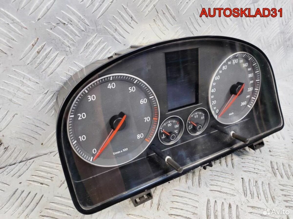Панель приборов VW Touran 1T0920872B Бензин - АвтоСклад31.рф - авторазборка контрактные б/у запчасти в г. Белгород