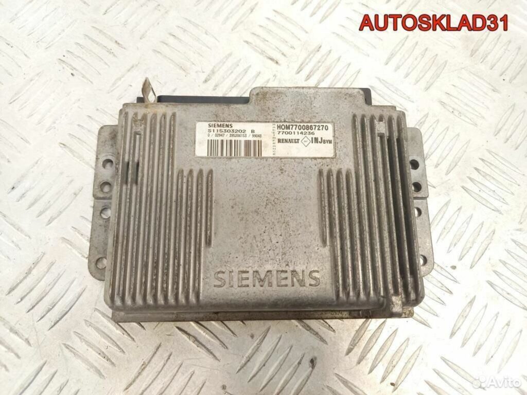 Блок эбу Renault Clio 1.6 K7M G745 7700114236 - АвтоСклад31.рф - авторазборка контрактные б/у запчасти в г. Белгород Блок эбу Renault Clio 1.6 K7M G745 7700114236 - АвтоСклад31.рф - авторазборка контрактные б/у запчасти в г. Белгород