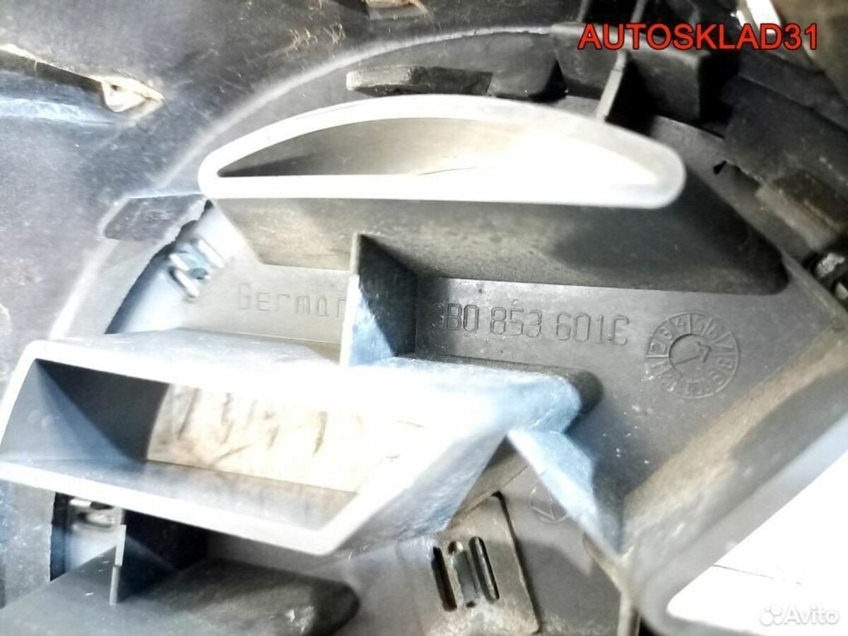Решетка радиатора Volkswagen Passat 5+ 3B0853651L - АвтоСклад31.рф - авторазборка контрактные б/у запчасти в г. Белгород