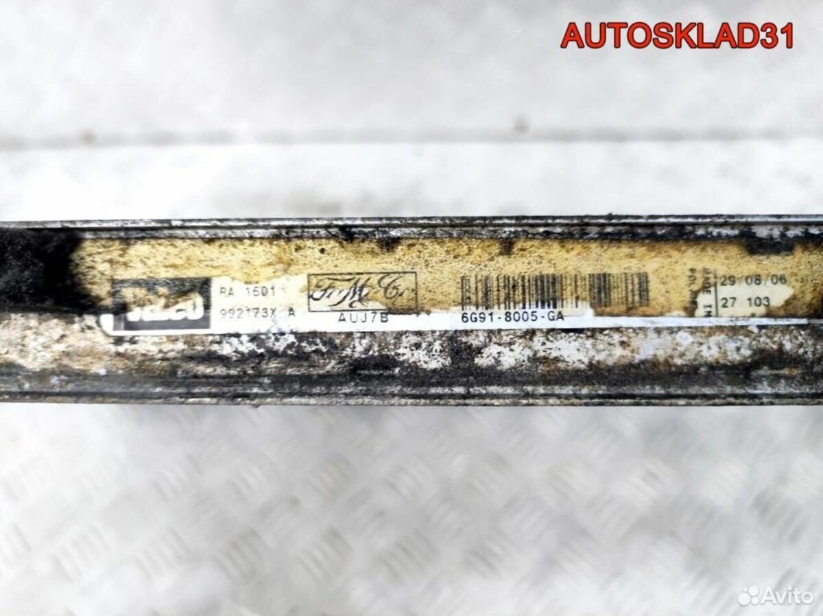 Радиатор основной Ford Galaxy 2 6G918005GA - АвтоСклад31.рф - авторазборка контрактные б/у запчасти в г. Белгород