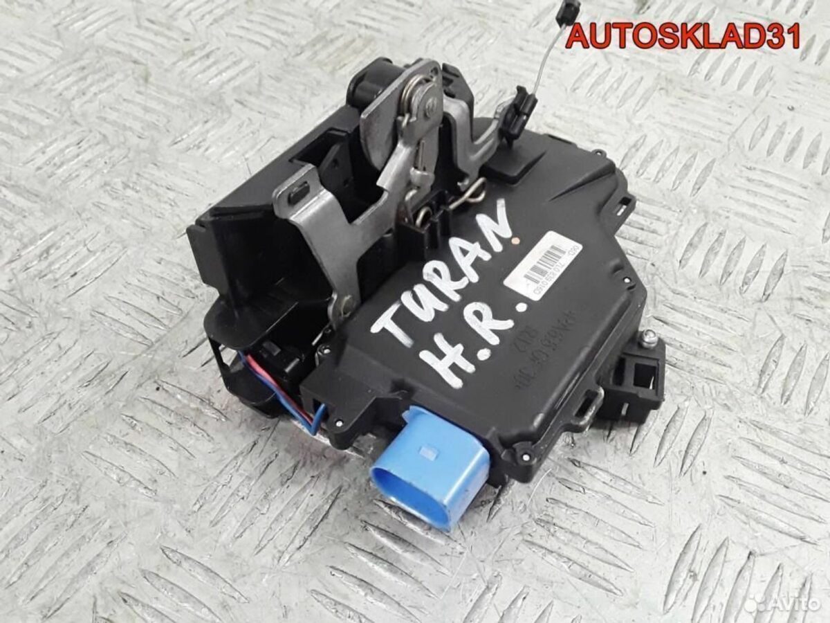 Замок двери задней правой VW Touareg 7L0839016D - АвтоСклад31.рф - авторазборка контрактные б/у запчасти в г. Белгород