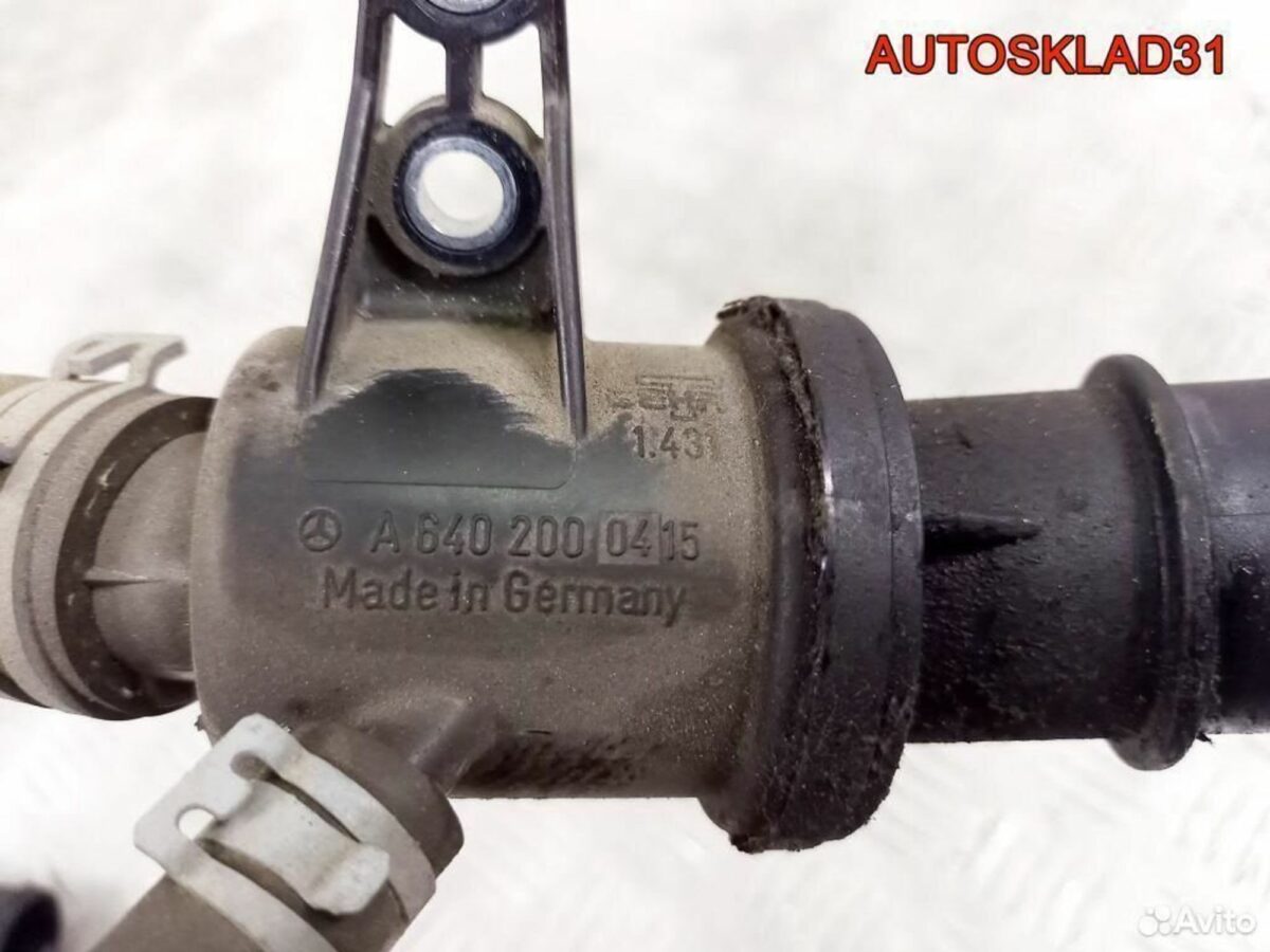 Патрубки системы охлаждения Mercedes W169 640.940 - АвтоСклад31.рф - авторазборка контрактные б/у запчасти в г. Белгород