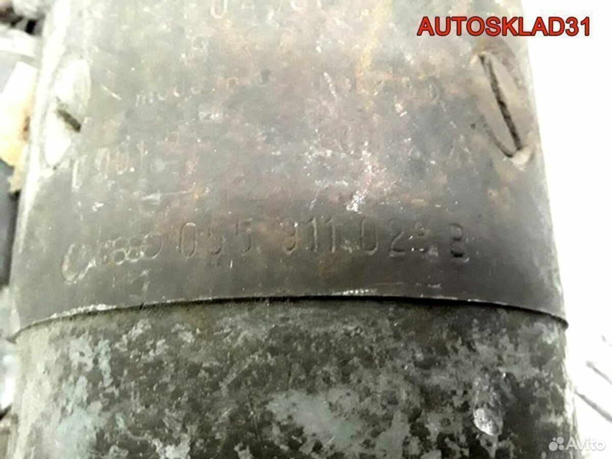 Стартер Volkswagen Golf 2 055911023B бензин - АвтоСклад31.рф - авторазборка контрактные б/у запчасти в г. Белгород