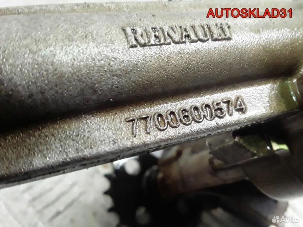Насос масляный Renault Logan 1.4 K7J 7700600574 - АвтоСклад31.рф - авторазборка контрактные б/у запчасти в г. Белгород