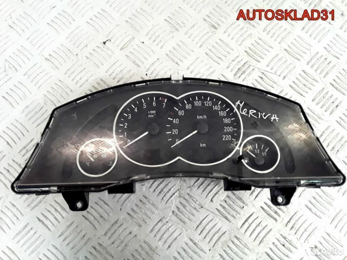 Панель приборов Opel Meriva Z16XE 13173386 - АвтоСклад31.рф - авторазборка контрактные б/у запчасти в г. Белгород