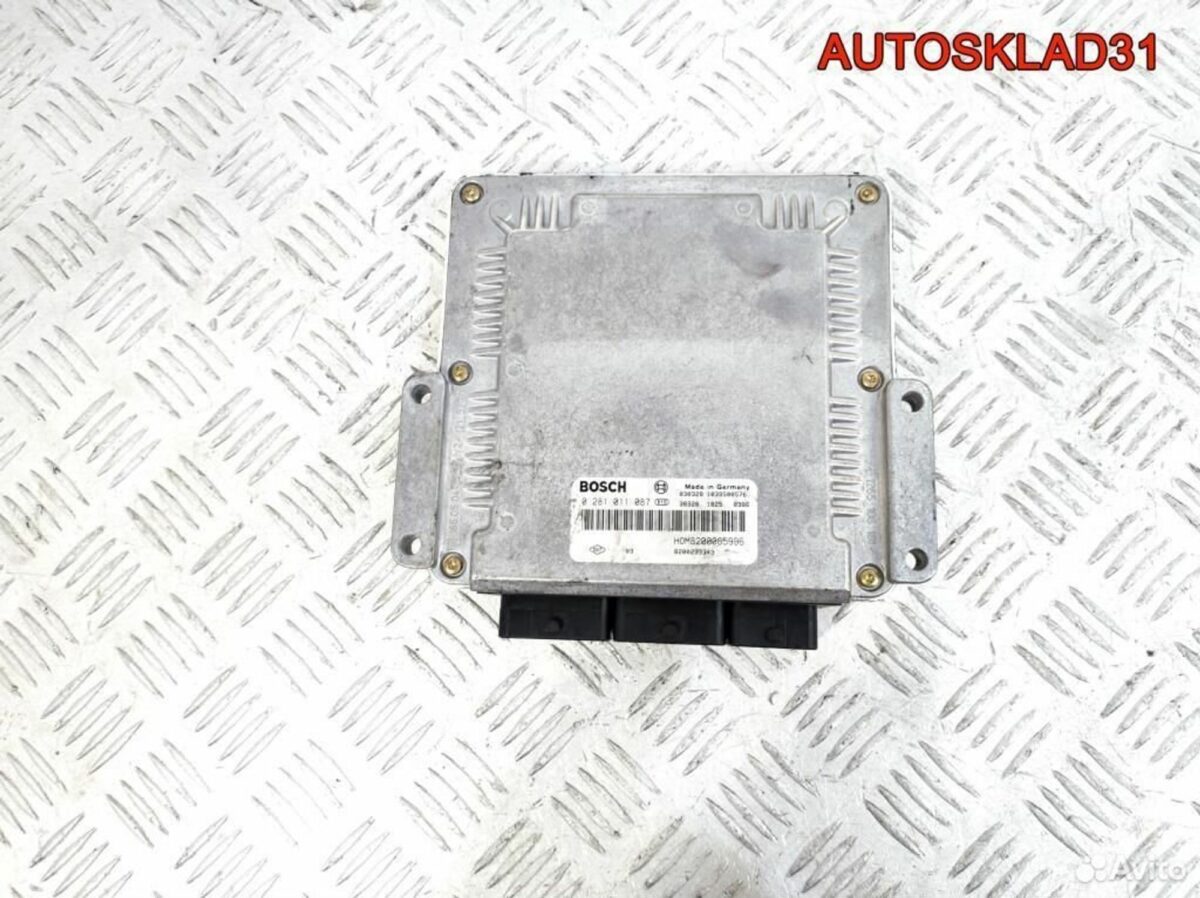 Блок эбу Volvo S40 19 DCI F9Q 0281011087 - АвтоСклад31.рф - авторазборка контрактные б/у запчасти в г. Белгород