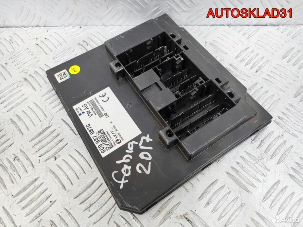 Блок комфорта Skoda Fabia 1.2 cbzj 6C0937087C - АвтоСклад31.рф - авторазборка контрактные б/у запчасти в г. Белгород