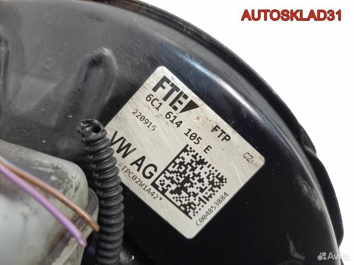 Усилитель тормозов вакуумный Skoda Fabia - АвтоСклад31.рф - авторазборка контрактные б/у запчасти в г. Белгород
