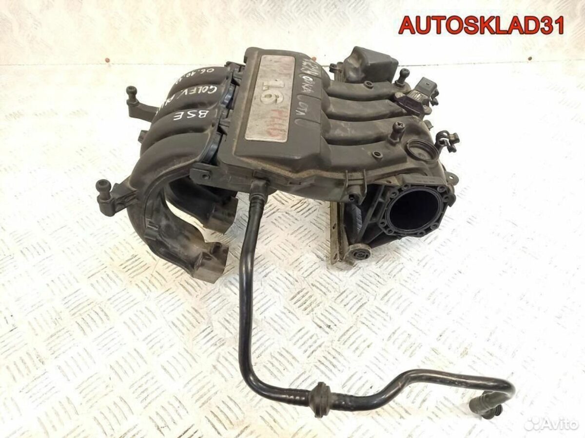 Коллектор впускной Volkswagen Golf 5+ 06A133203DL - АвтоСклад31.рф - авторазборка контрактные б/у запчасти в г. Белгород
