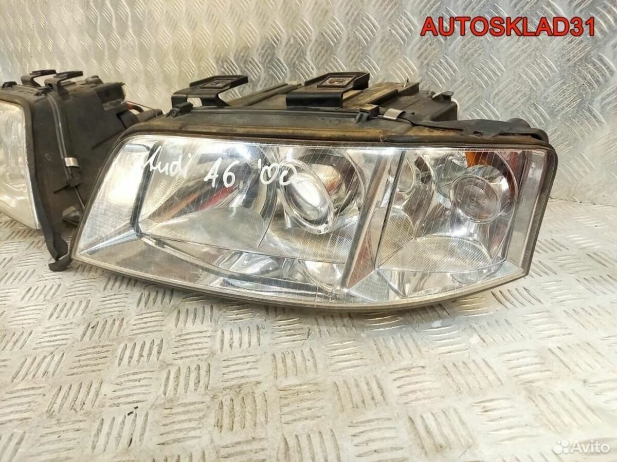 Фара левая правая ксенон Audi A6 C5 дорестайлинг - АвтоСклад31.рф - авторазборка контрактные б/у запчасти в г. Белгород