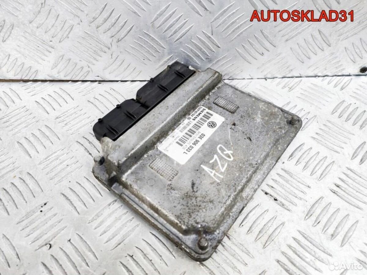 Блок эбу Volkswagen Polo 1,3 AZQ 03E906033L Бензин - АвтоСклад31.рф - авторазборка контрактные б/у запчасти в г. Белгород