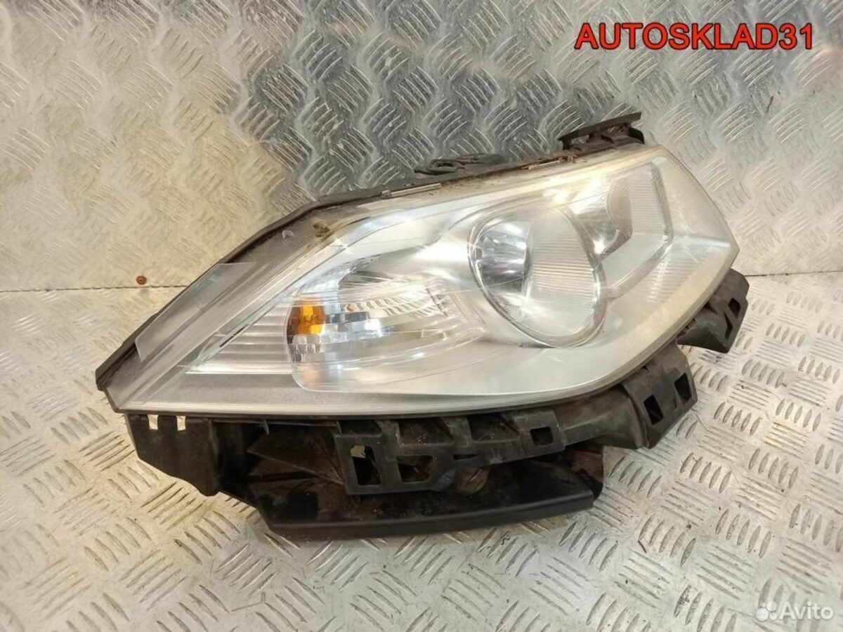 Фара правая Renault Megane 2 260103726R Рестайлинг - АвтоСклад31.рф - авторазборка контрактные б/у запчасти в г. Белгород