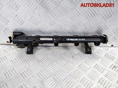Рейка топливная Ford Fiesta 1,25 fuja 8A609H487AA - АвтоСклад31.рф - авторазборка контрактные б/у запчасти в г. Белгород