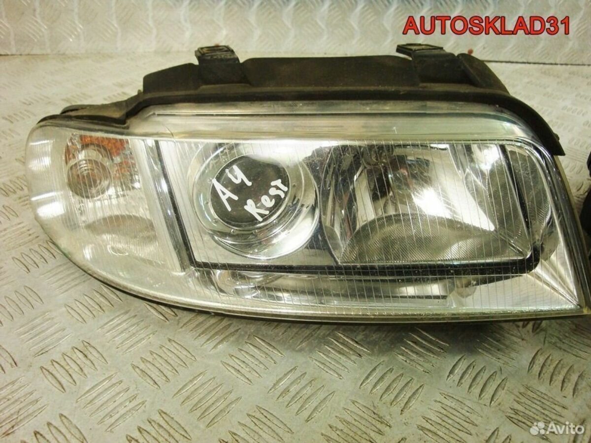 Фара Audi A4 B5 8D0941003AK рестайлинг - АвтоСклад31.рф - авторазборка контрактные б/у запчасти в г. Белгород