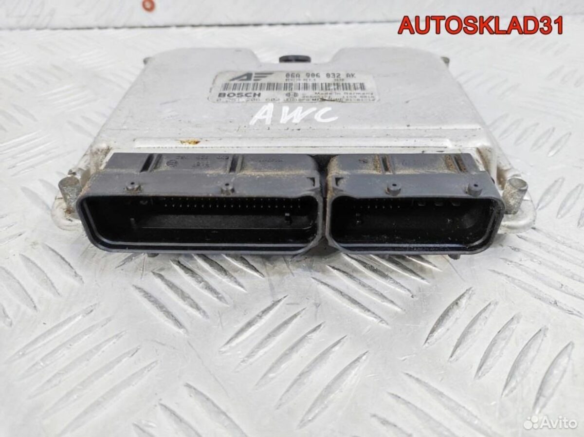 Блок эбу VW Sharan 06A906032AK 1,8 AWC Бензин - АвтоСклад31.рф - авторазборка контрактные б/у запчасти в г. Белгород