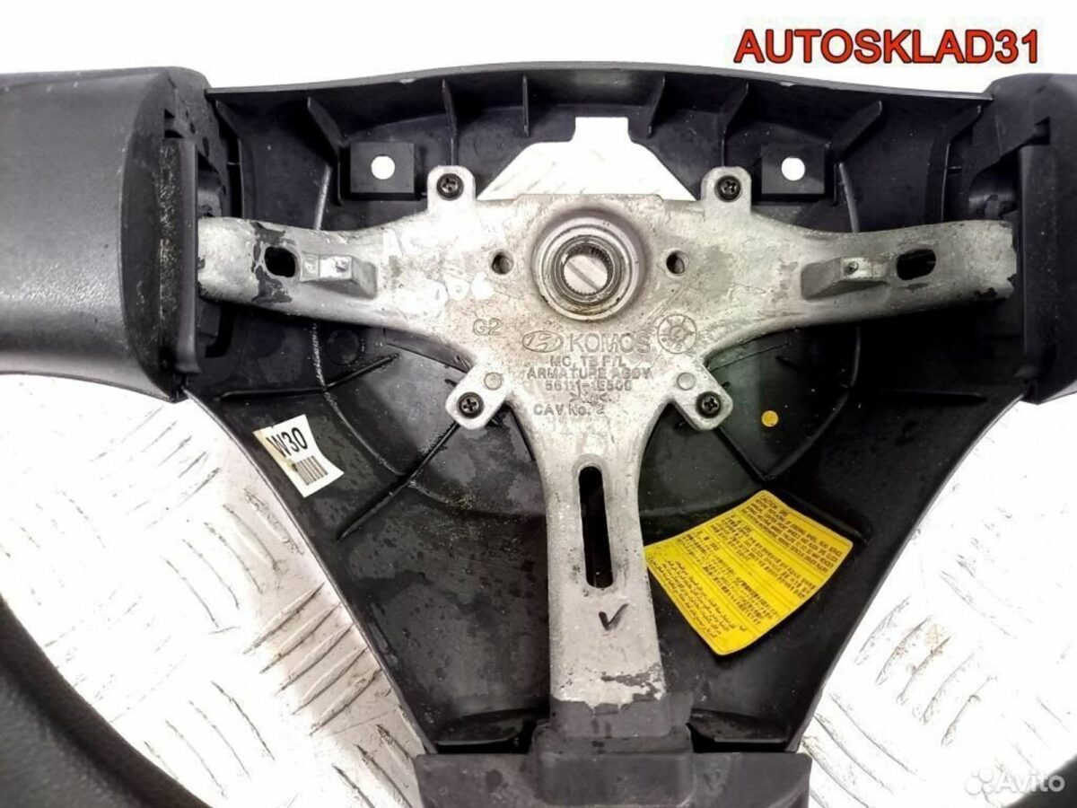 Рулевое колесо Hyundai Accent 3 561111E500 - АвтоСклад31.рф - авторазборка контрактные б/у запчасти в г. Белгород