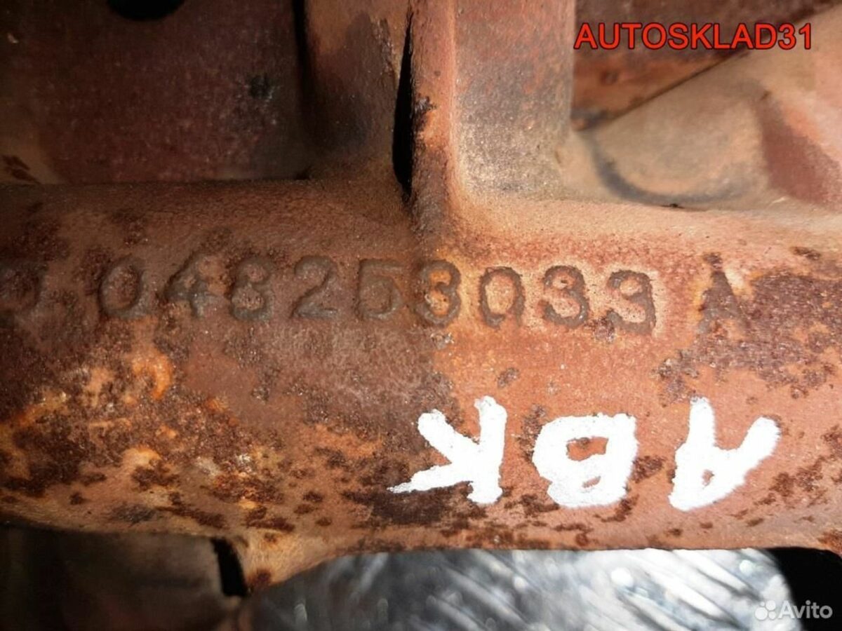 Коллектор выпускной Audi 80 B4 2,0 ABK 048253033A - АвтоСклад31.рф - авторазборка контрактные б/у запчасти в г. Белгород