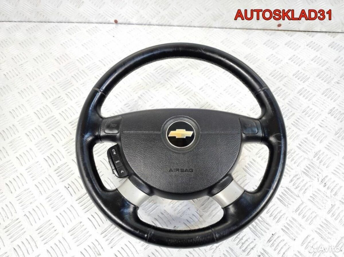 Рулевое колесо с AIR BAG Chevrolet Aveo T200 - АвтоСклад31.рф - авторазборка контрактные б/у запчасти в г. Белгород