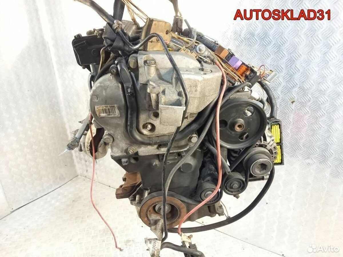Двигатель K4J 714 Renault Scenic 1 1.4 Бензин - АвтоСклад31.рф - авторазборка контрактные б/у запчасти в г. Белгород