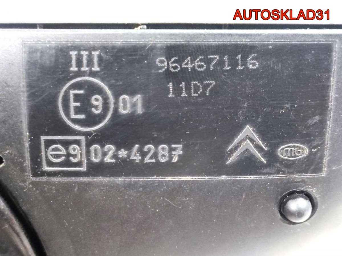 Зеркало левое 10 контактов Citroen C4 96467116 - АвтоСклад31.рф - авторазборка контрактные б/у запчасти в г. Белгород