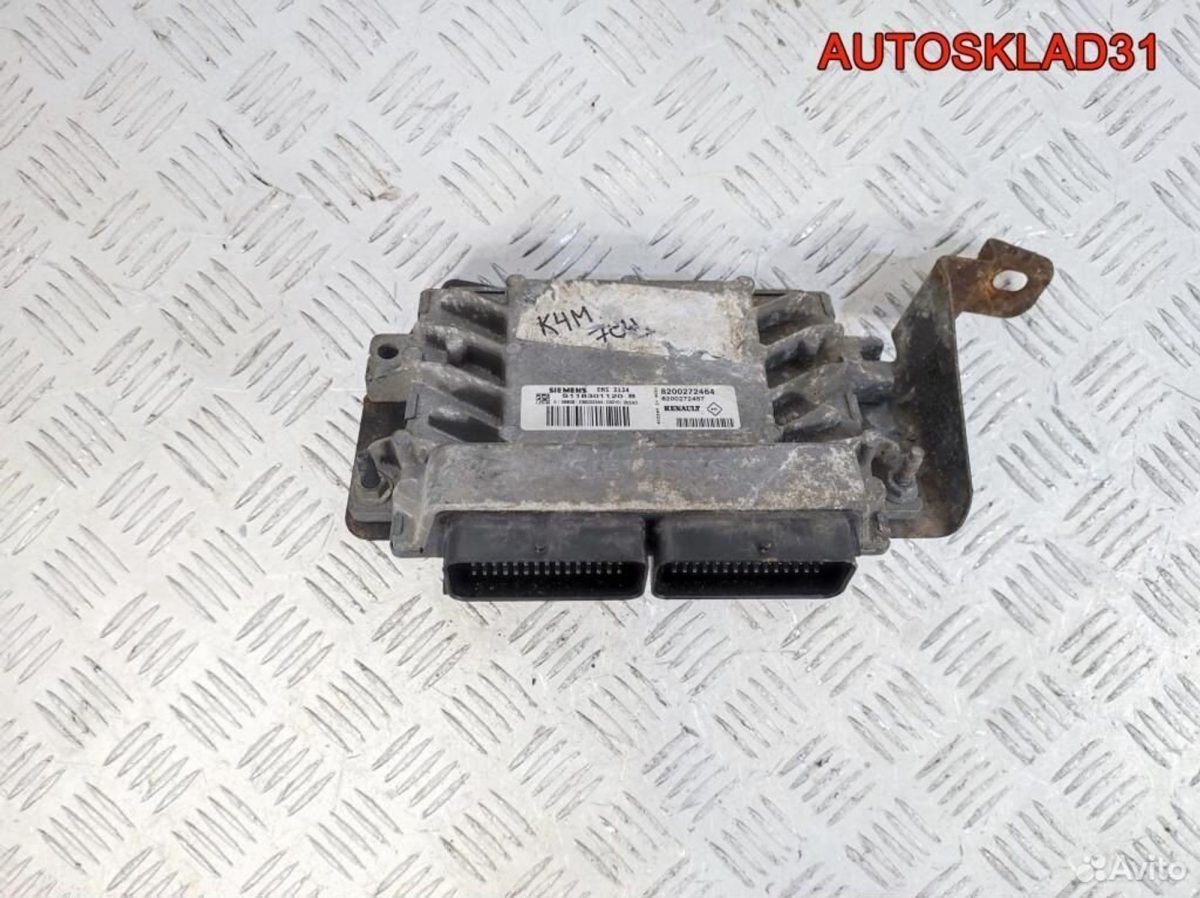 Блок эбу Renault Megane 1 1.6 K4M 704 8200272464 - АвтоСклад31.рф - авторазборка контрактные б/у запчасти в г. Белгород
