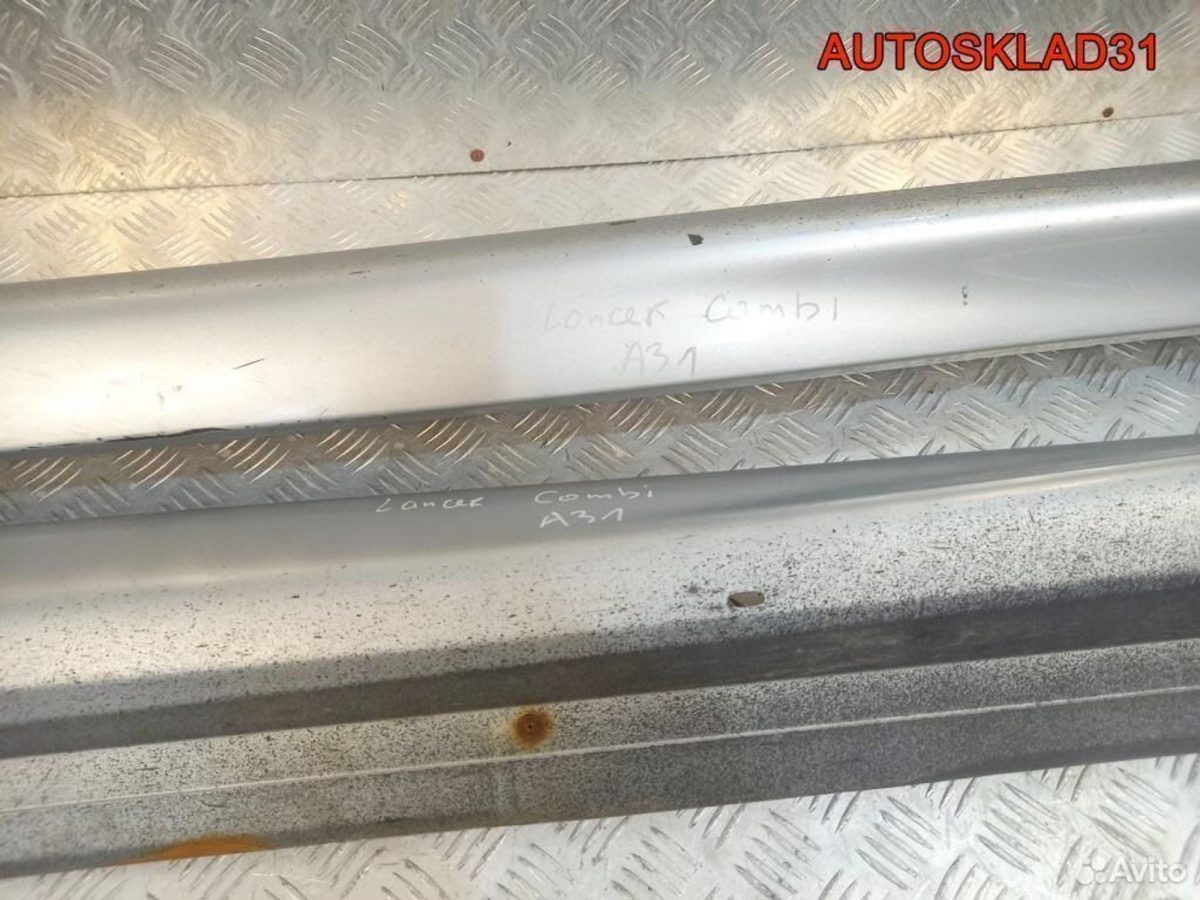 Накладка на порог Mitsubishi Lancer 9 mn161015ha - АвтоСклад31.рф - авторазборка контрактные б/у запчасти в г. Белгород