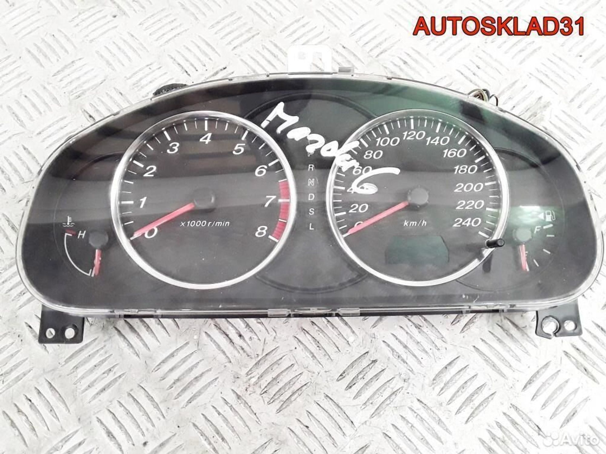 Панель приборов Mazda 6 GG 2,0 бензин - АвтоСклад31.рф - авторазборка контрактные б/у запчасти в г. Белгород Панель приборов Mazda 6 GG 2,0 бензин - АвтоСклад31.рф - авторазборка контрактные б/у запчасти в г. Белгород