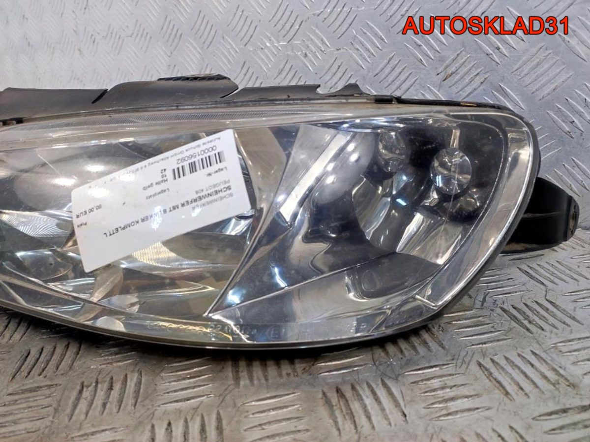 Фара левая Peugeot 406 9630423277 - АвтоСклад31.рф - авторазборка контрактные б/у запчасти в г. Белгород
