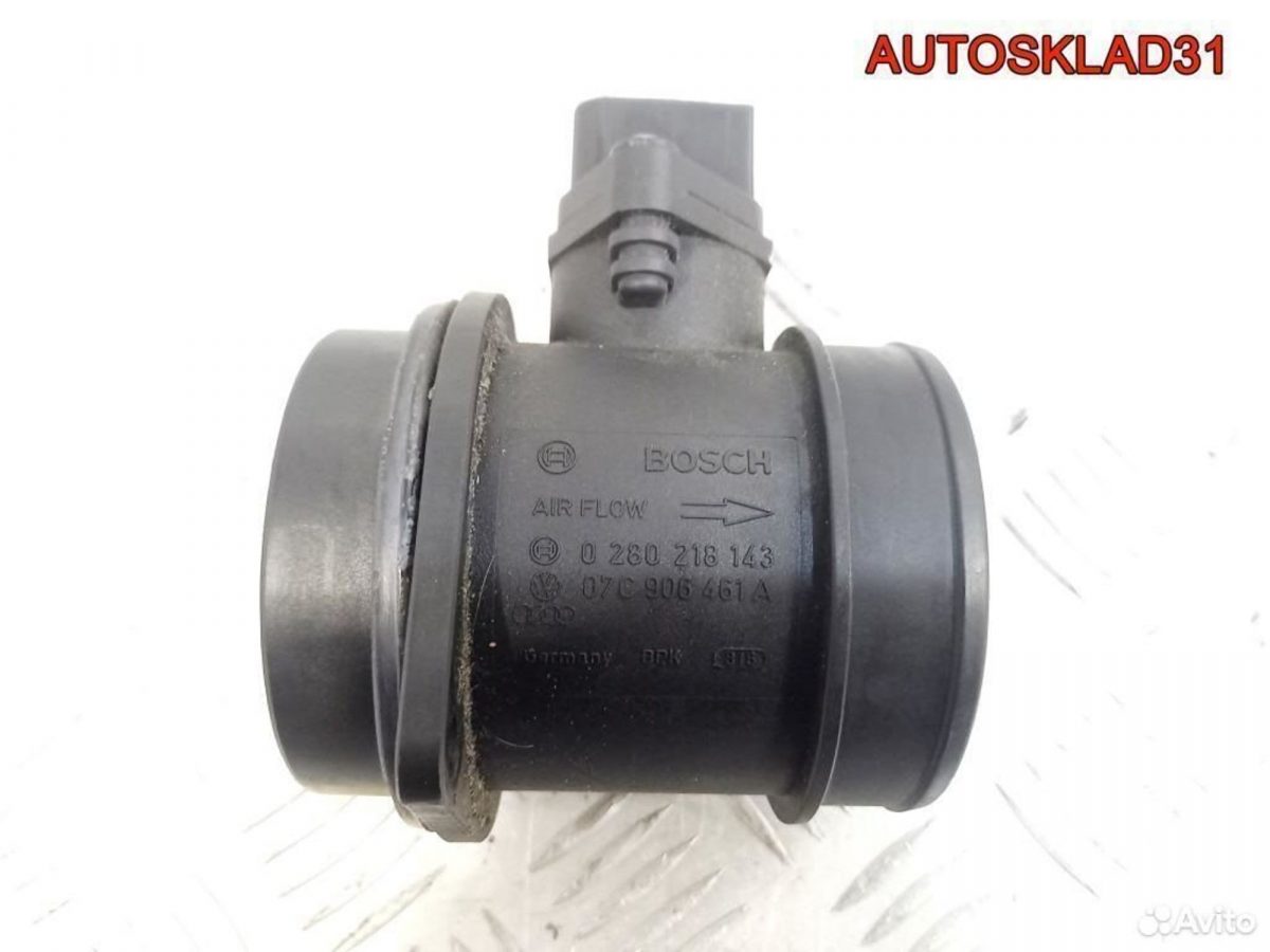 Расходомер воздуха Audi A8 4E 6.0 BHT 07C906461A - АвтоСклад31.рф - авторазборка контрактные б/у запчасти в г. Белгород