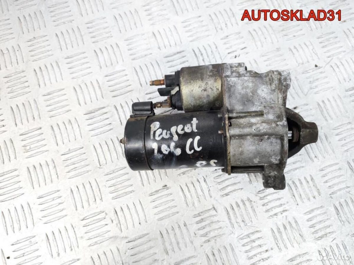 Стартер Peugeot 307 1.6 D6RA572 Бензин - АвтоСклад31.рф - авторазборка контрактные б/у запчасти в г. Белгород