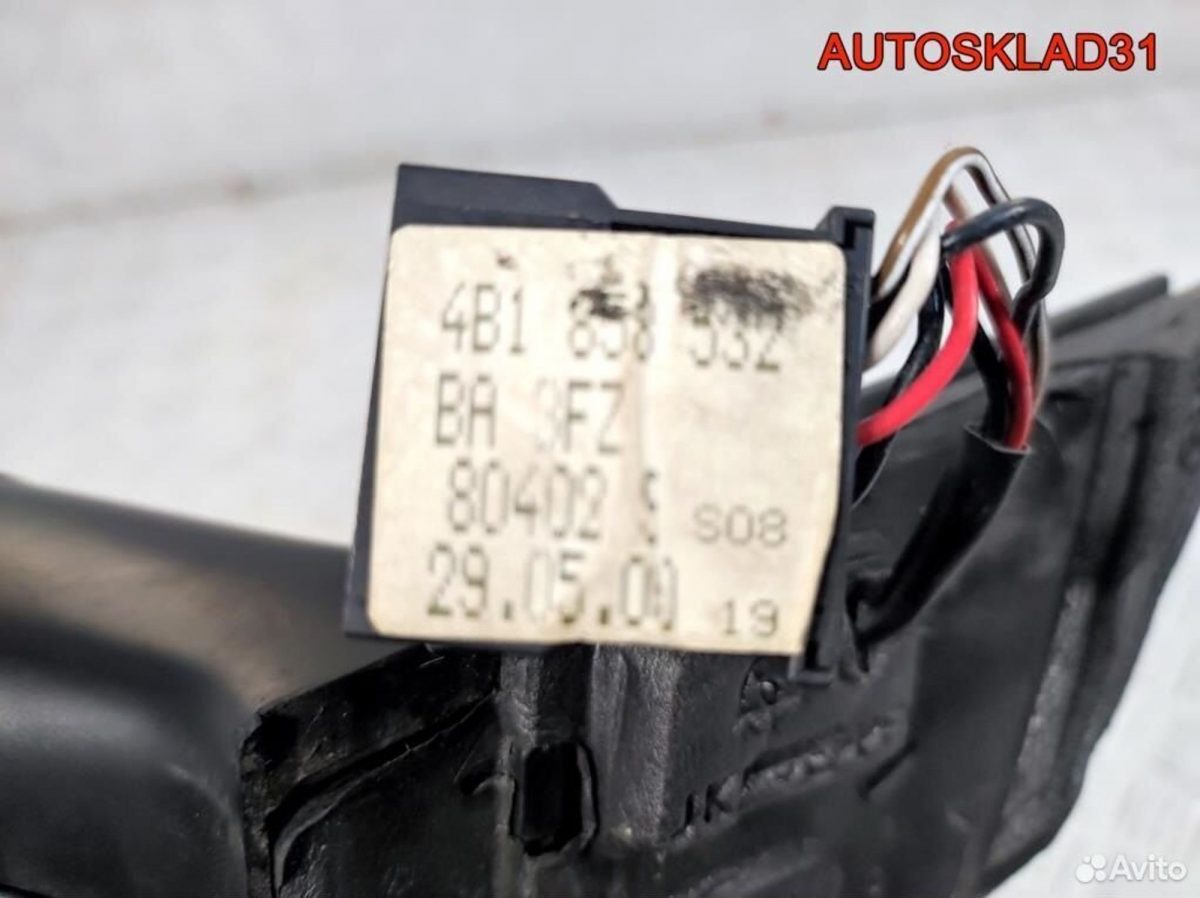 Зеркало правое 5 контактов Audi A6 C5 Переходка - АвтоСклад31.рф - авторазборка контрактные б/у запчасти в г. Белгород