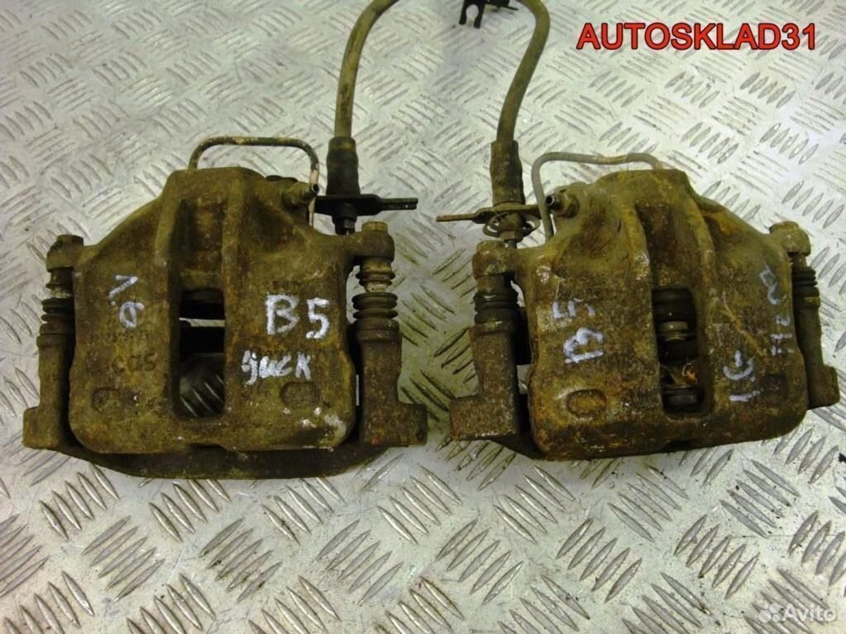 Суппорт тормозной передний VW Passat B5 8E0615124 - АвтоСклад31.рф - авторазборка контрактные б/у запчасти в г. Белгород