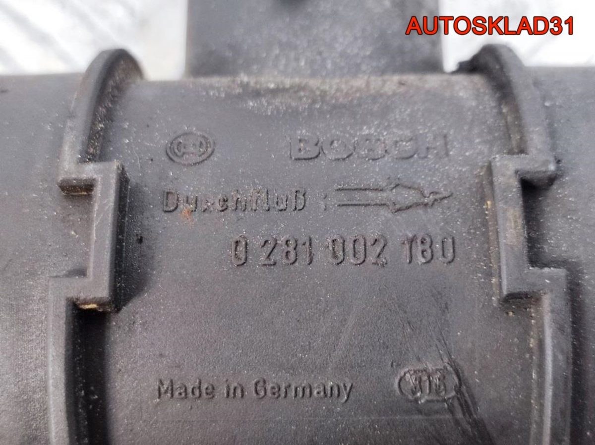 Расходомер воздуха Opel Astra G 0281002180 Дизель - АвтоСклад31.рф - авторазборка контрактные б/у запчасти в г. Белгород