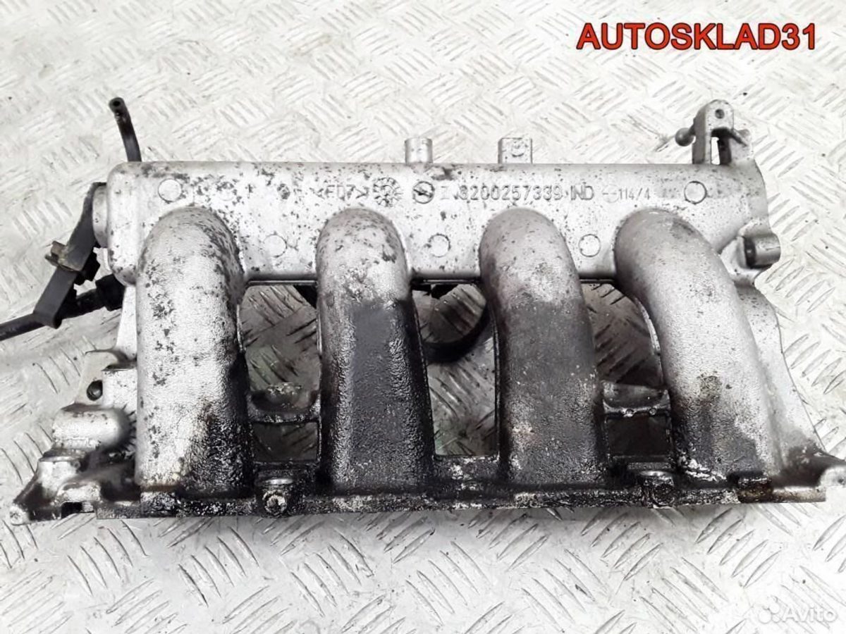 Коллектор впускной Renault Espace 4 F4R 8200257339 - АвтоСклад31.рф - авторазборка контрактные б/у запчасти в г. Белгород