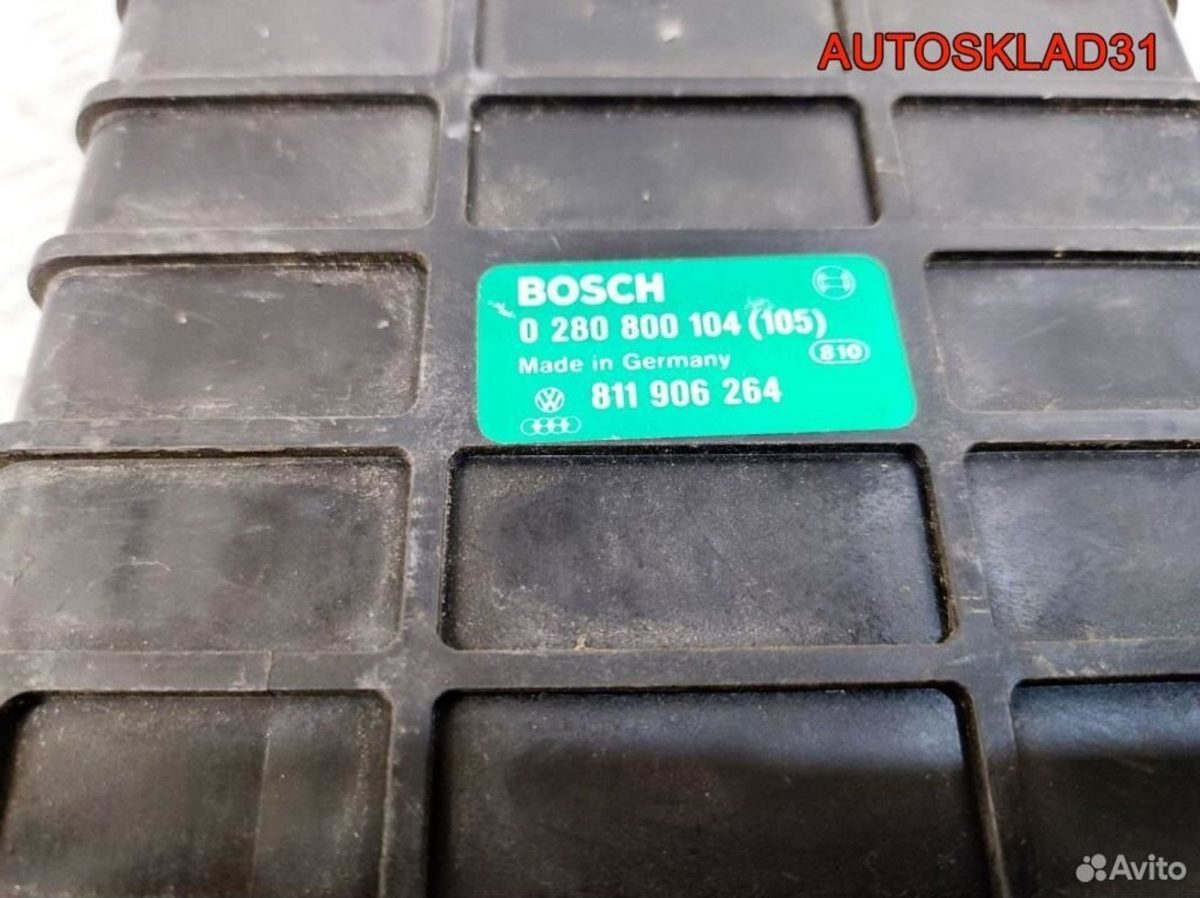 Блок эбу Audi 100 C3 811906264 Бензин - АвтоСклад31.рф - авторазборка контрактные б/у запчасти в г. Белгород