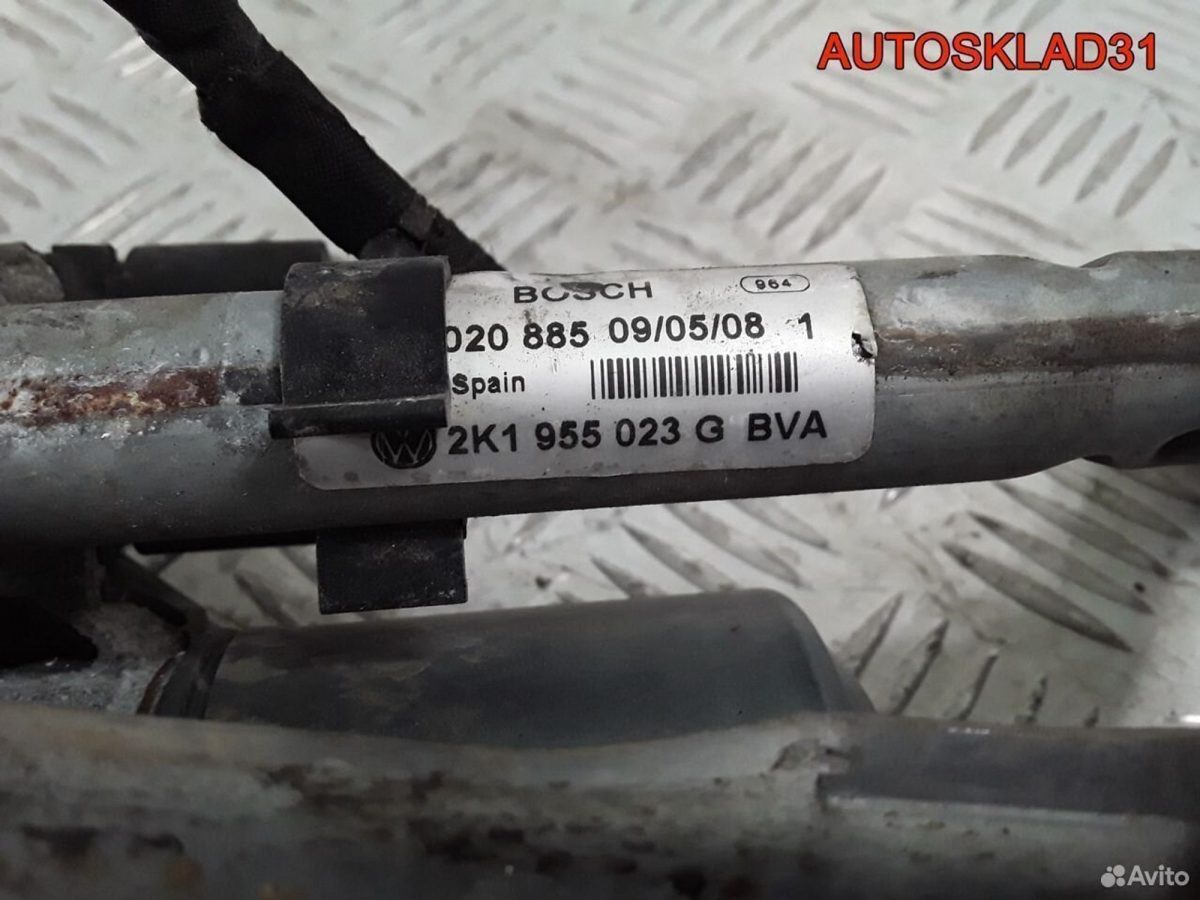 Трапеция стеклоочистителей VW Caddy 3 2K1955023G - АвтоСклад31.рф - авторазборка контрактные б/у запчасти в г. Белгород
