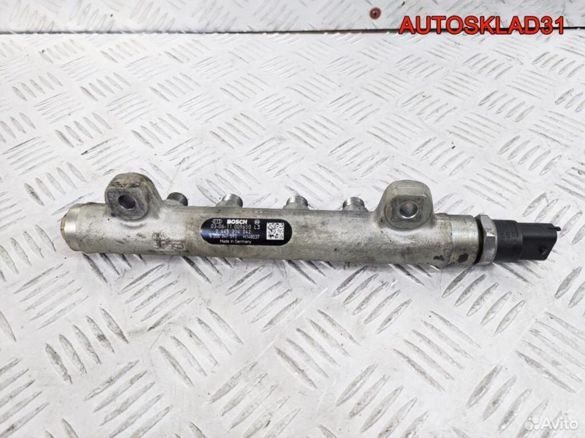 Рейка топливная Opel Movano 2,2 G9T 8200347593 - АвтоСклад31.рф - авторазборка контрактные б/у запчасти в г. Белгород