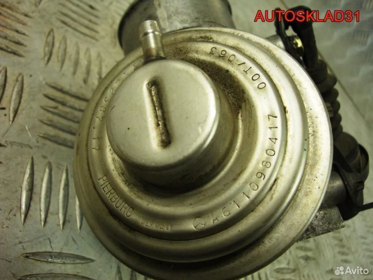 Дроссельная заслонка Mercedes W210 А6110980417 - АвтоСклад31.рф - авторазборка контрактные б/у запчасти в г. Белгород