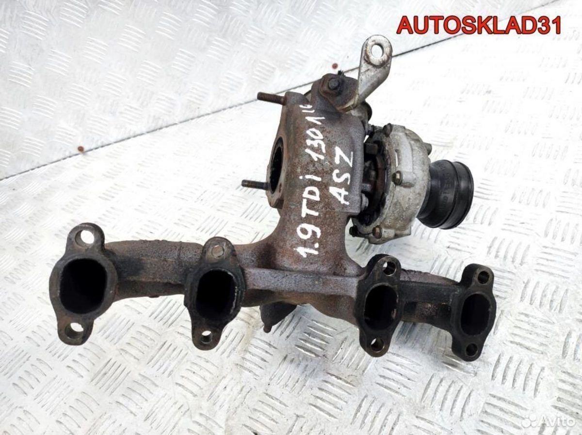Турбина VW Golf 4 1.9 ASZ 038253016F Дизель - АвтоСклад31.рф - авторазборка контрактные б/у запчасти в г. Белгород