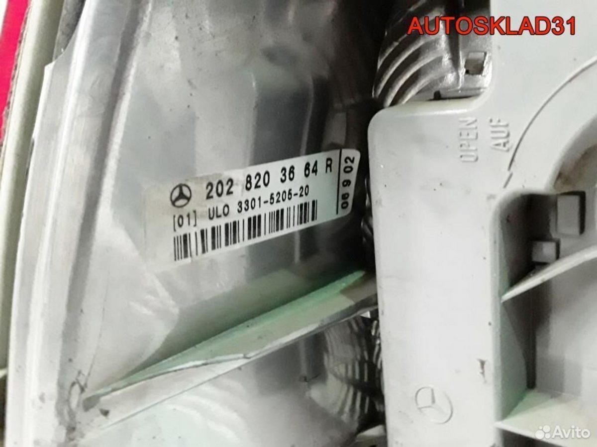 Фонарь задний Mercedes Benz W202 2028203564 - АвтоСклад31.рф - авторазборка контрактные б/у запчасти в г. Белгород