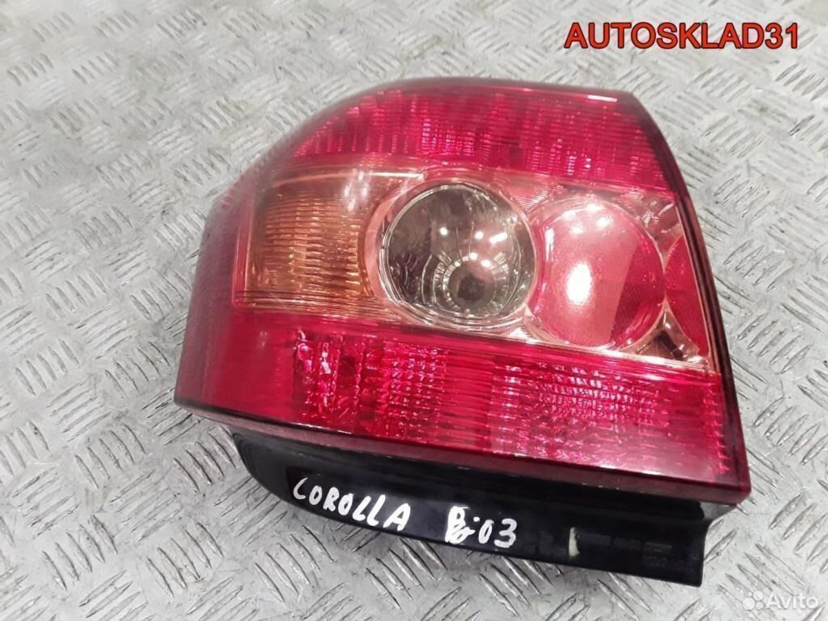 Фонарь задний левый Toyota Corolla E12 8156102310 - АвтоСклад31.рф - авторазборка контрактные б/у запчасти в г. Белгород