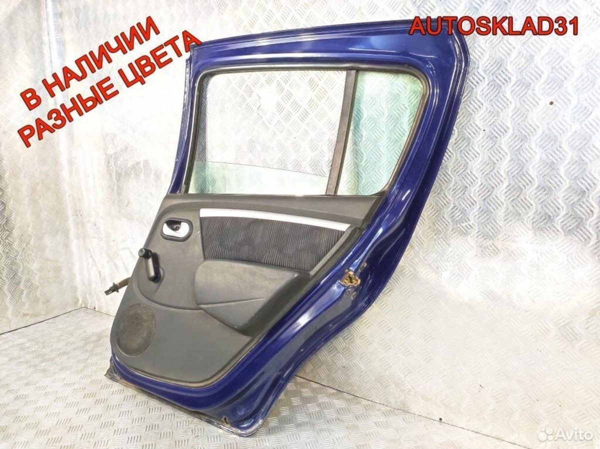 Дверь задняя правая Renault Sandero 821006948R - АвтоСклад31.рф - авторазборка контрактные б/у запчасти в г. Белгород