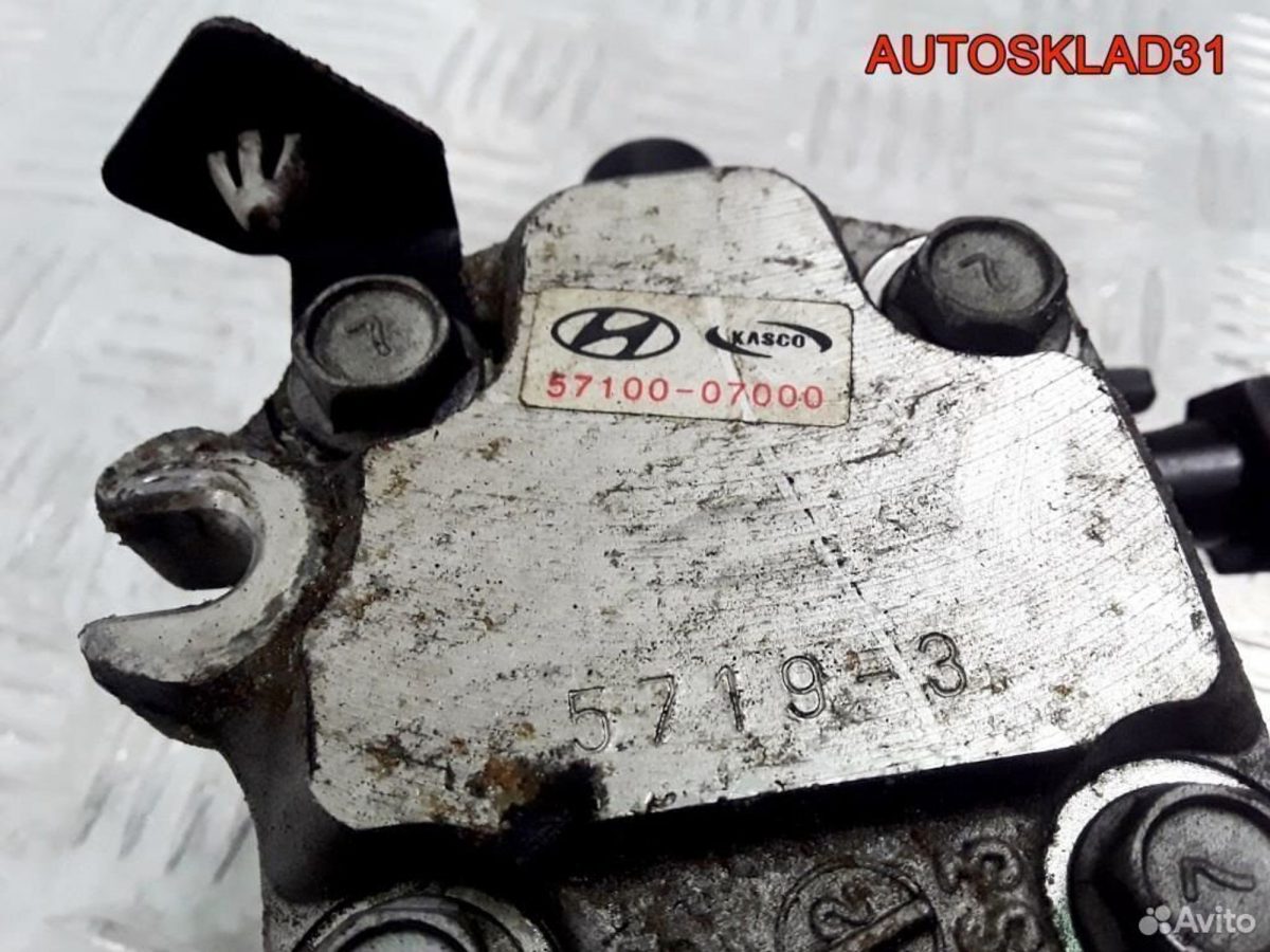 Насос гур Kia Picanto 1.1 G4HG 5710007000 - АвтоСклад31.рф - авторазборка контрактные б/у запчасти в г. Белгород