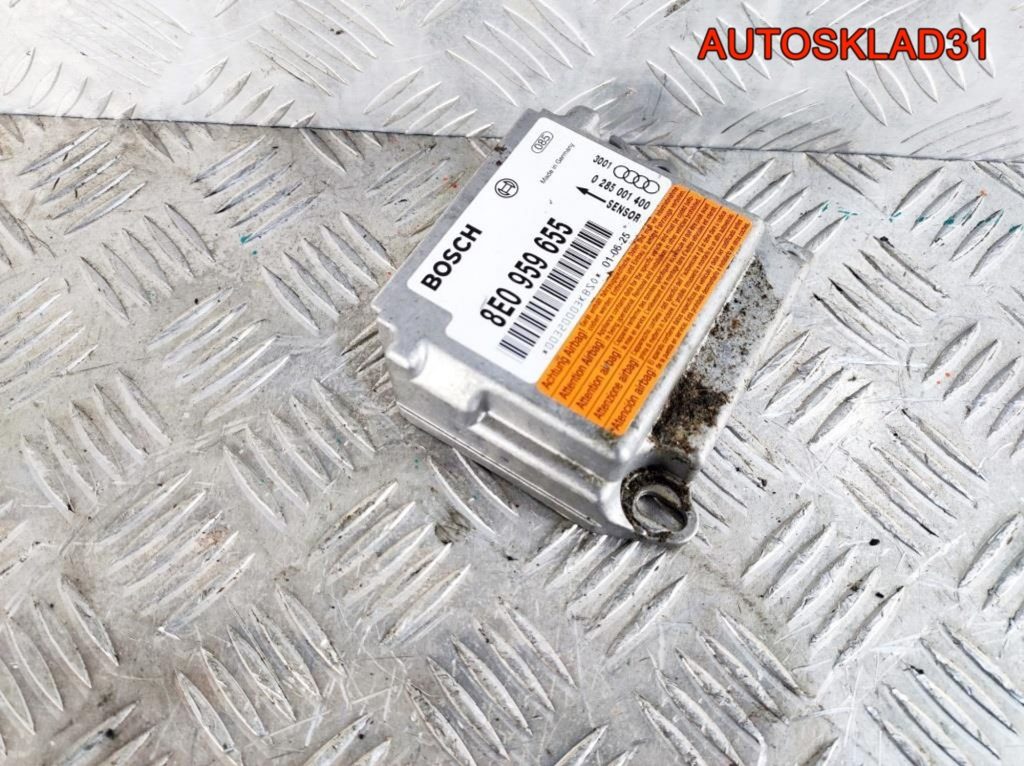 Блок управления AIR BAG Audi A4 B6 8E0959655 - АвтоСклад31.рф - авторазборка контрактные б/у запчасти в г. Белгород Блок управления AIR BAG Audi A4 B6 8E0959655 - АвтоСклад31.рф - авторазборка контрактные б/у запчасти в г. Белгород