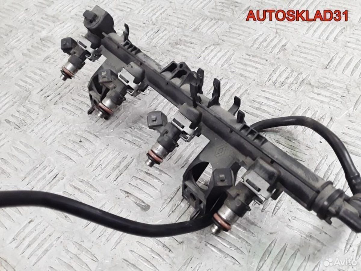 Форсунка инжекторная Renault Logan 8200292590 - АвтоСклад31.рф - авторазборка контрактные б/у запчасти в г. Белгород