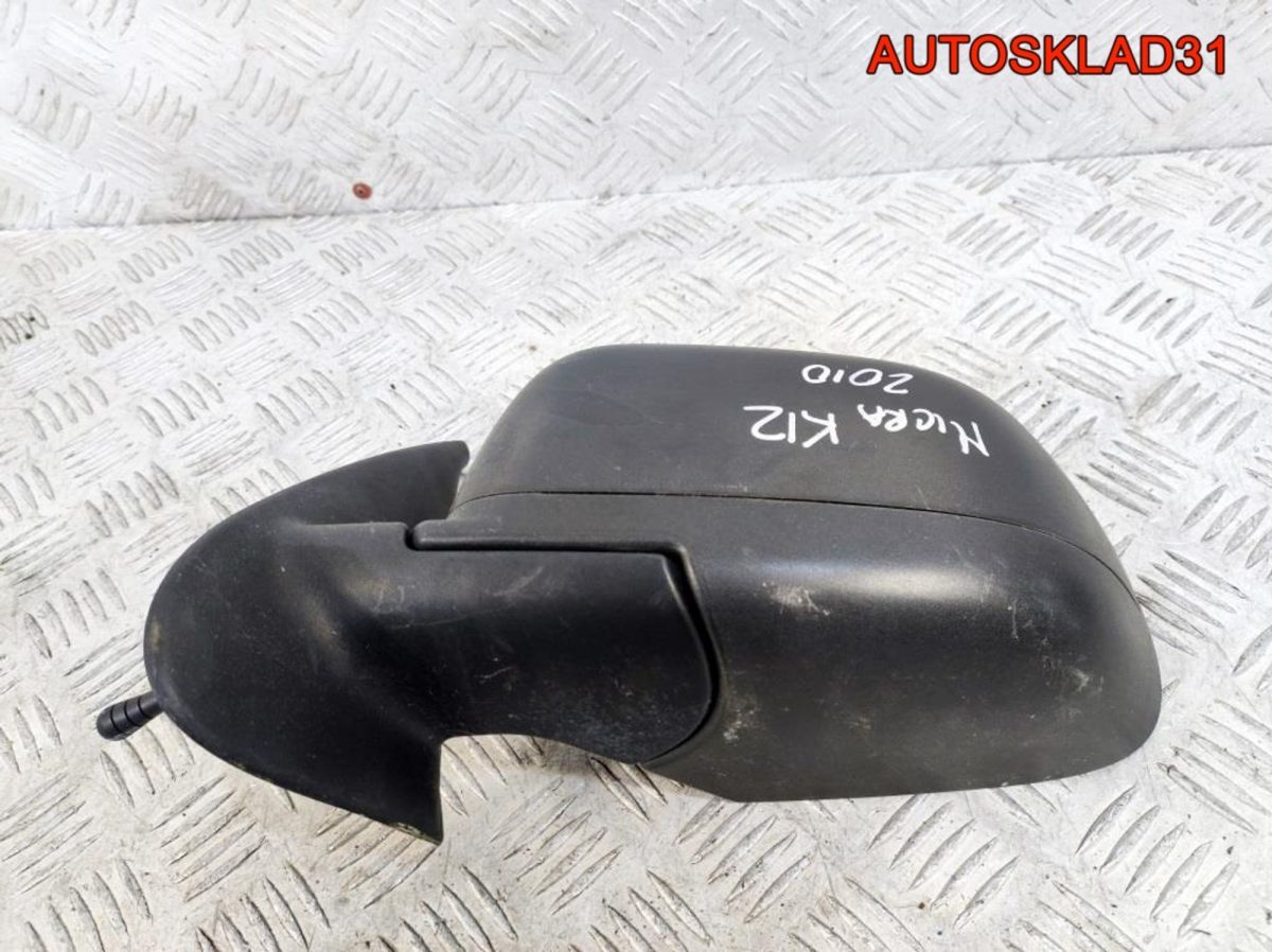 Зеркало левое механическое Nissan Micra K12E - АвтоСклад31.рф - авторазборка контрактные б/у запчасти в г. Белгород