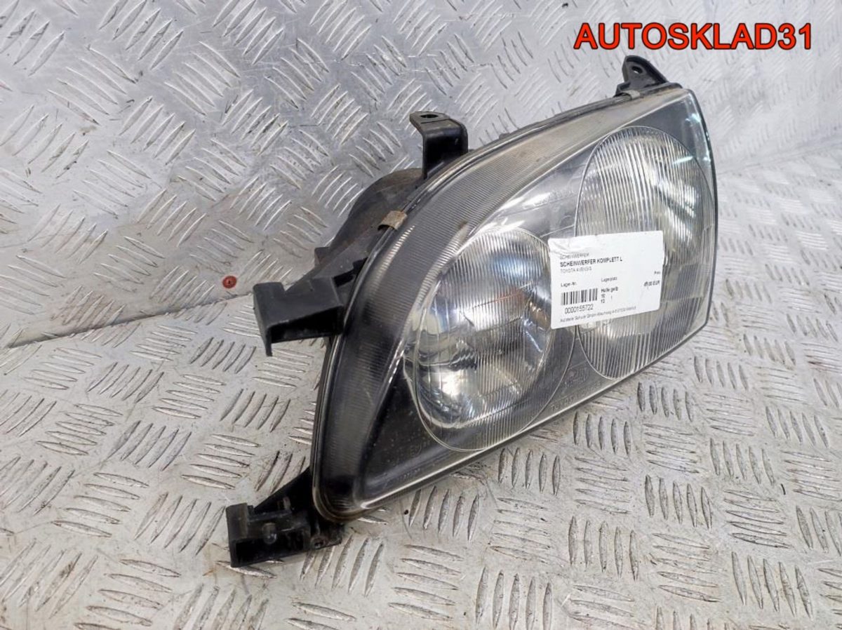 Фара левая Toyota Avensis T220  8117005140 Дорест - АвтоСклад31.рф - авторазборка контрактные б/у запчасти в г. Белгород