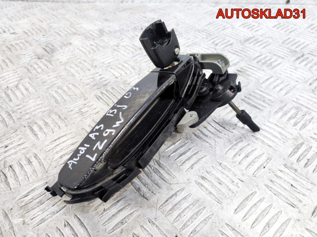 Ручка двери передняя наружняя левая Audi A3 8P1 - АвтоСклад31.рф - авторазборка контрактные б/у запчасти в г. Белгород Ручка двери передняя наружняя левая Audi A3 8P1 - АвтоСклад31.рф - авторазборка контрактные б/у запчасти в г. Белгород
