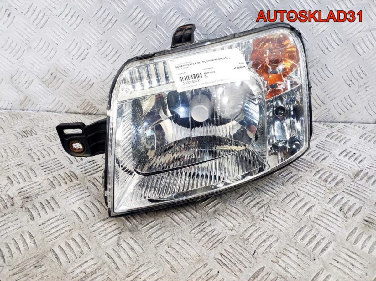 Фара левая Fiat Panda 51717076 - АвтоСклад31.рф - авторазборка контрактные б/у запчасти в г. Белгород