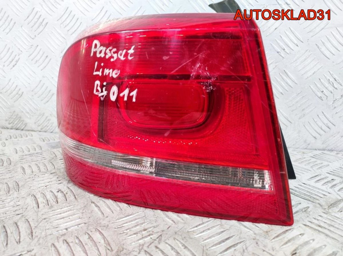 Фонарь задний левый VW Passat B7 3AE945095F Седан - АвтоСклад31.рф - авторазборка контрактные б/у запчасти в г. Белгород